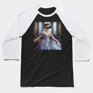 Baroque Lady VR Gamer Baseball T-Shirt